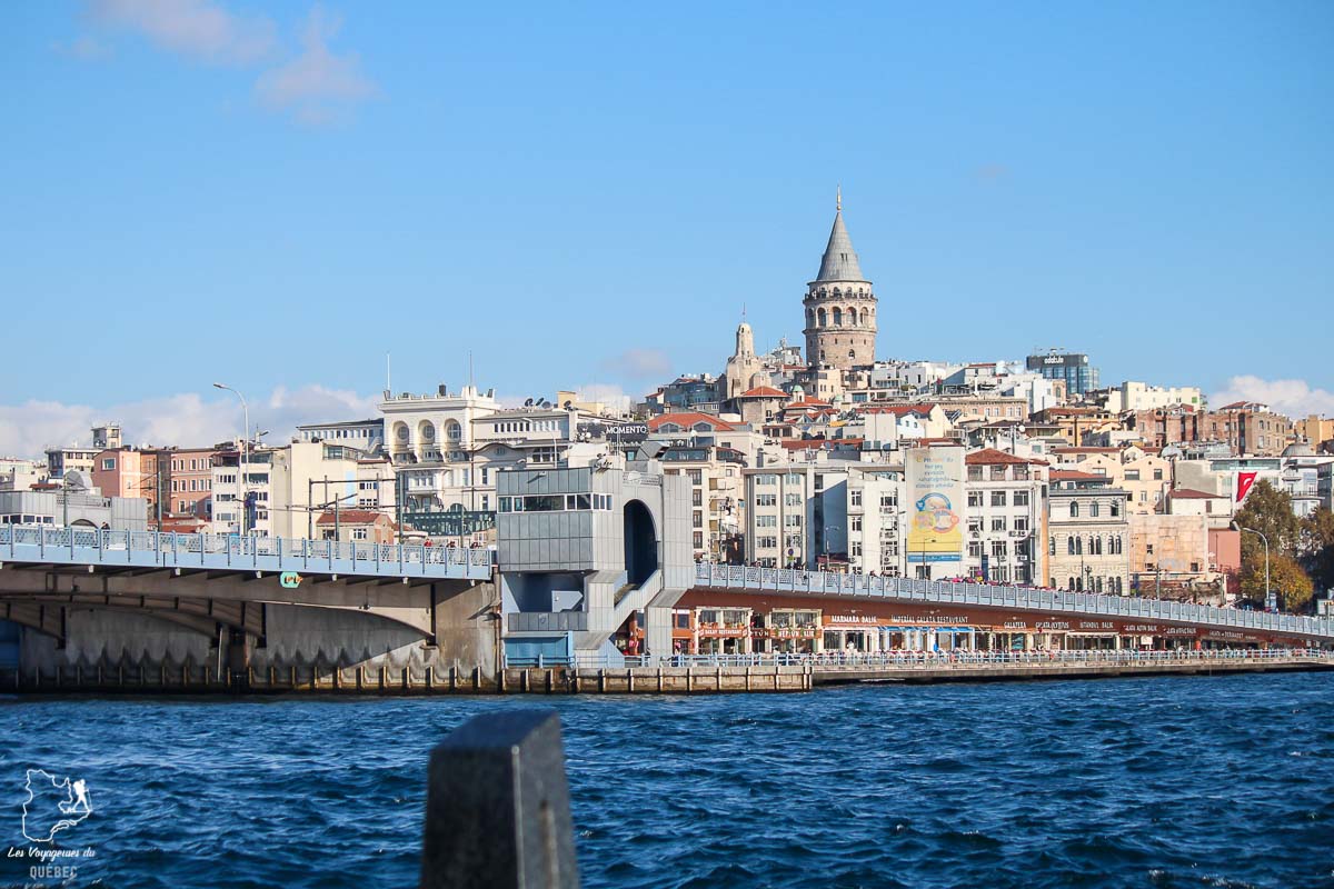 Le pont qui traverse le Bosphore à Istanbul en Turquie dans mon article Mon itinéraire en Turquie : Que faire, voir et visiter en 7 jours #turquie #voyage #asie #cappadoce #istanbul