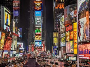 Visiter Time Square à New York dans notre article 5 quartiers de New York à voir et visiter #newyork #usa #unitedstates